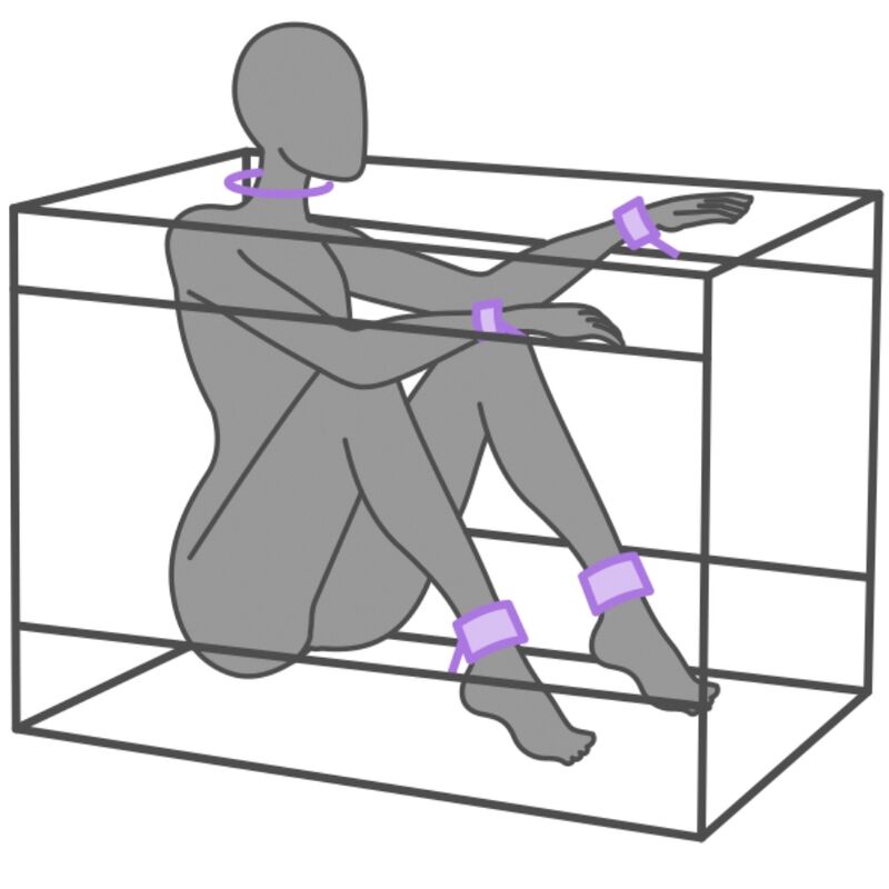 SECRET DOME - KINK CLUB LA NICHE CABINE VIOLET