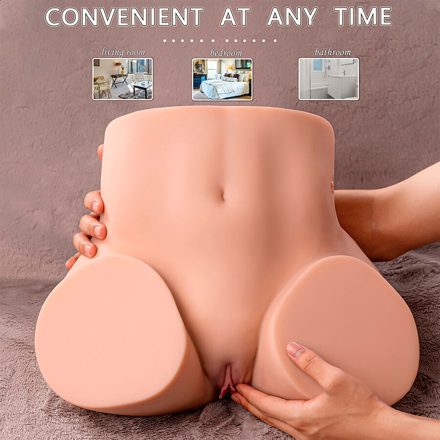 XISE - ETHEL MASTURBATEUR VAGINAL RÉALISTE À VIBRATION MULTI-POSITIONS