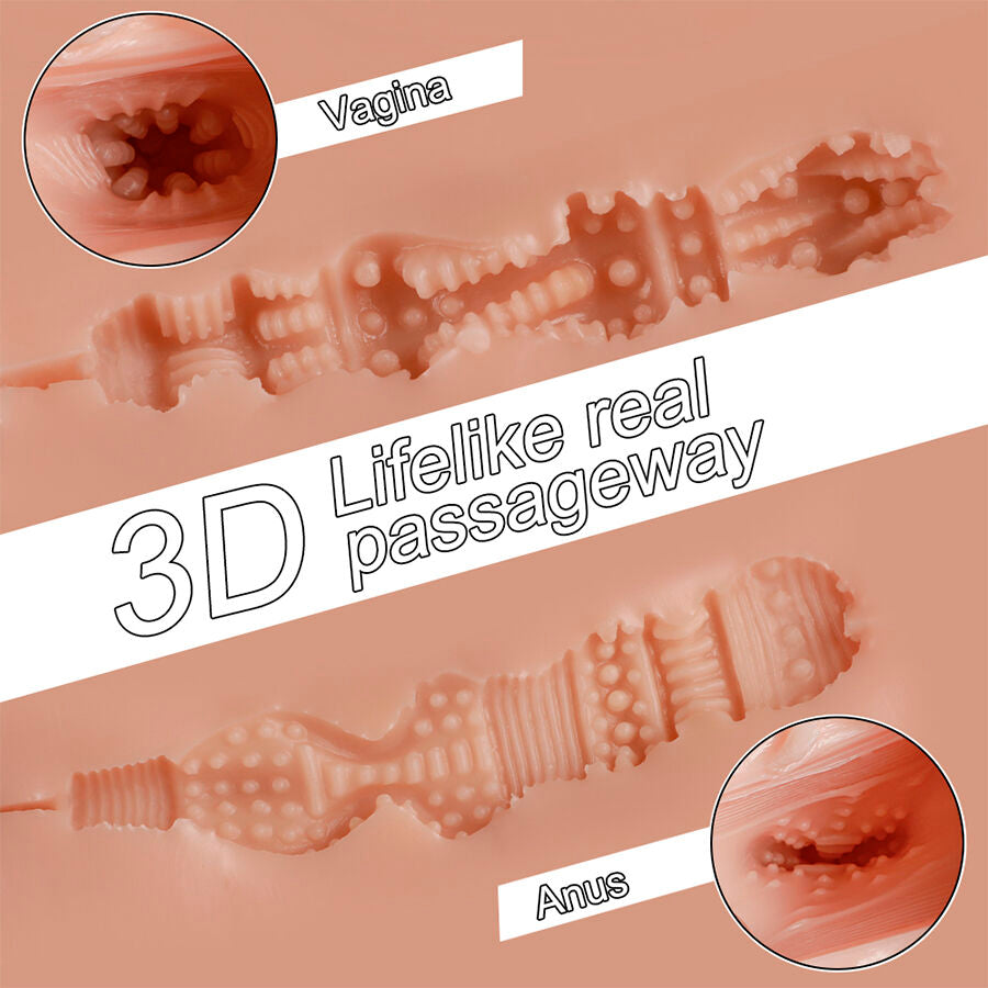 XISE - TRACY MASTURBATEUR VIBRANT RÉALISTE MULTIPOSITIONS POUR VAGIN ET ANUS