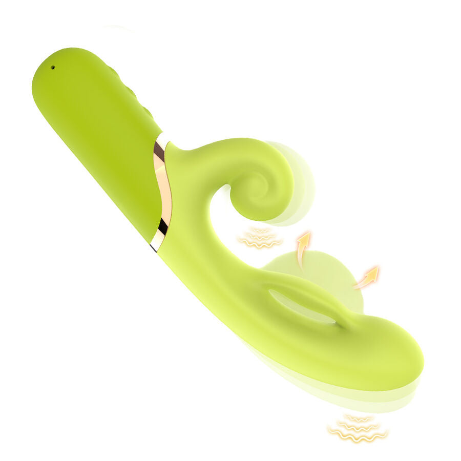 ARMONY - INFLABLE POINT A STIMULATEUR VIBRATEUR VERT