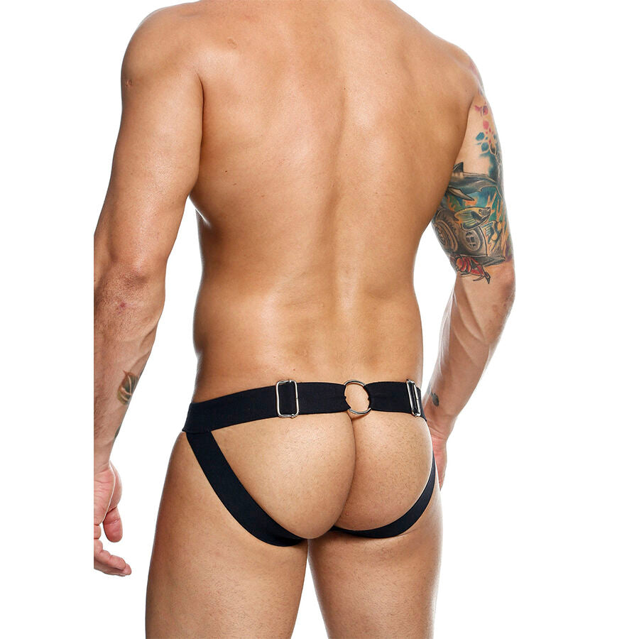 MOB - JOCKSTRAP DNGEON NOIR À CHAÎNE TAILLE UNIQUE
