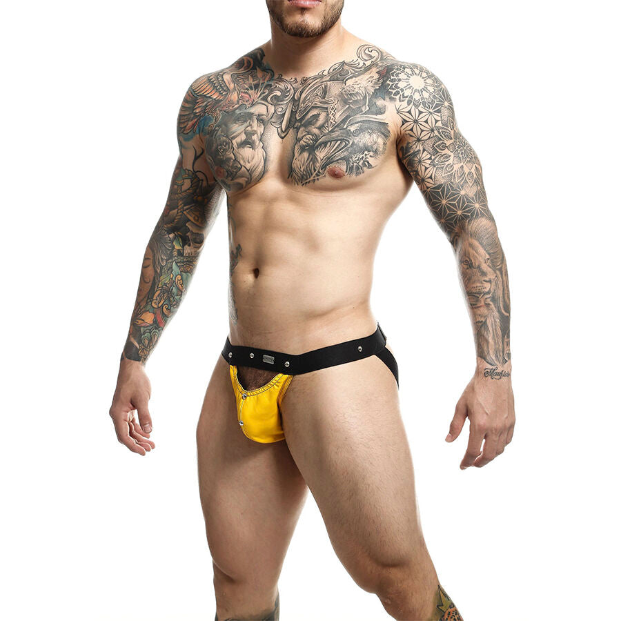 MOB - DNGEON JOCKSTRAP JAUNE SPORTSMAN TAILLE UNIQUE