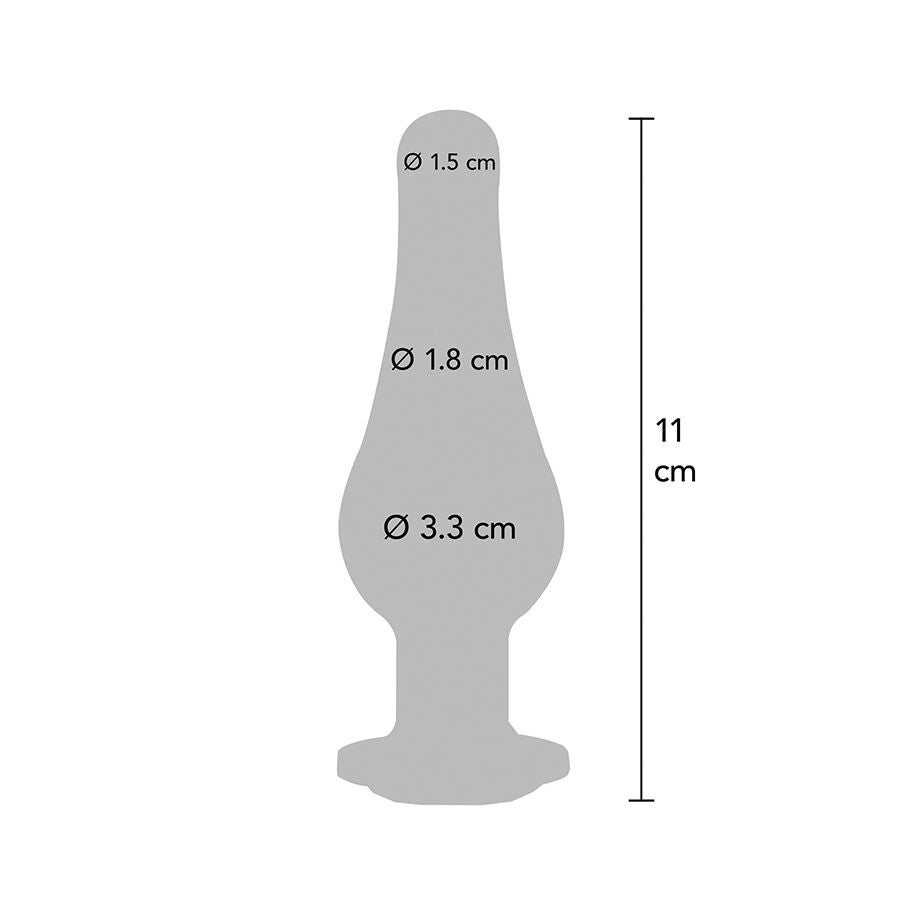 TOYJOY - PLUG ANAL MOYEN DIAMOND BUTT BIJOU