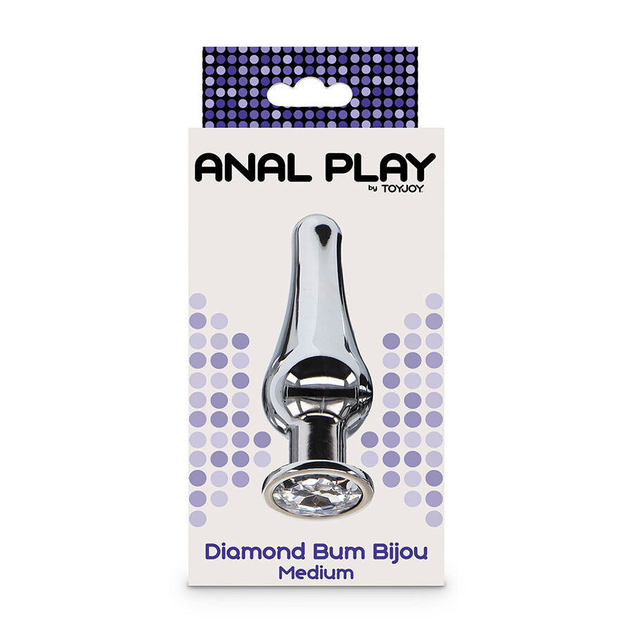 TOYJOY - PLUG ANAL MOYEN DIAMOND BUTT BIJOU