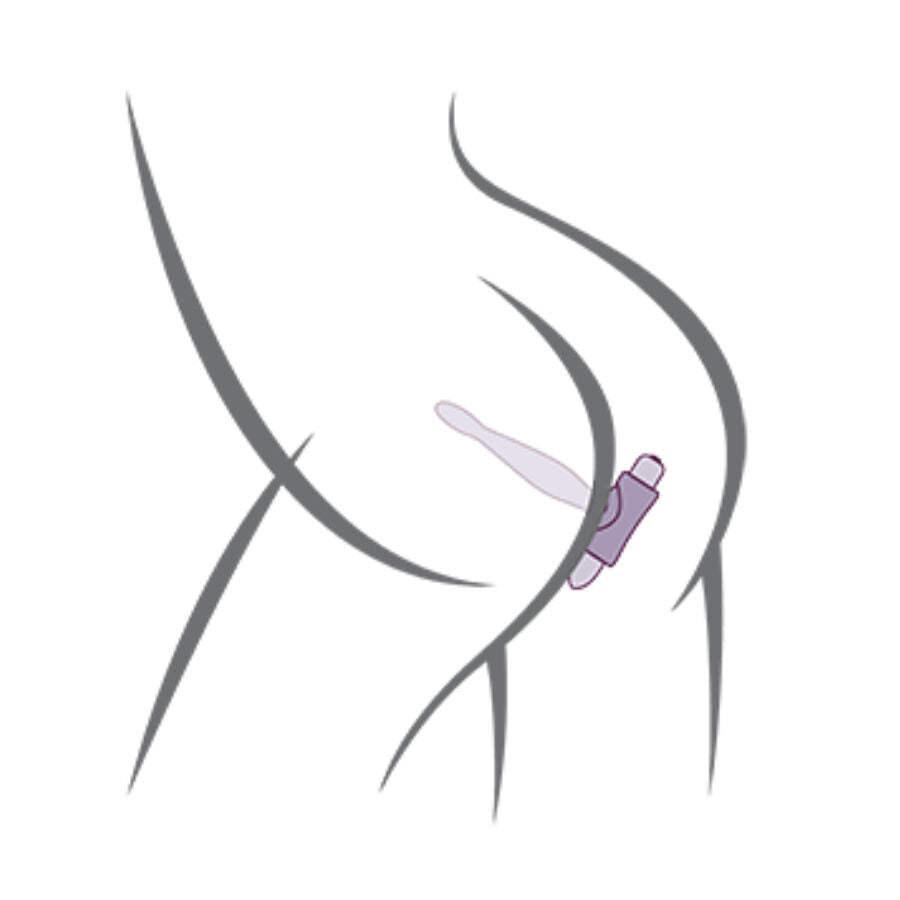 ROCKS-OFF - PETITE SENSATIONS TEAZER VIBRATEUR PLUG ANAL VIOLET