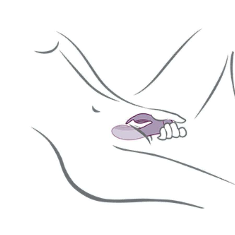 ROCKS-OFF - GLO-GIRL VIBRATEUR LAPIN VIOLET