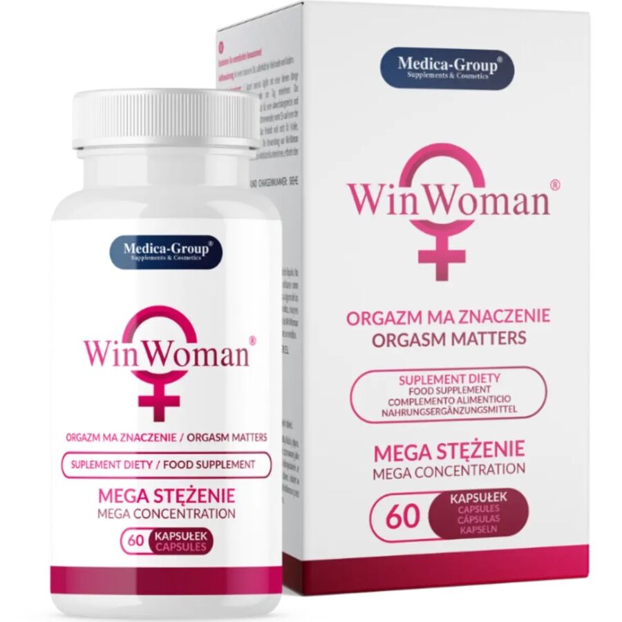 MEDICA GROUP - WIN WOMAN AUGMENTATION DE LA LIBIDO 60 CAPSULES