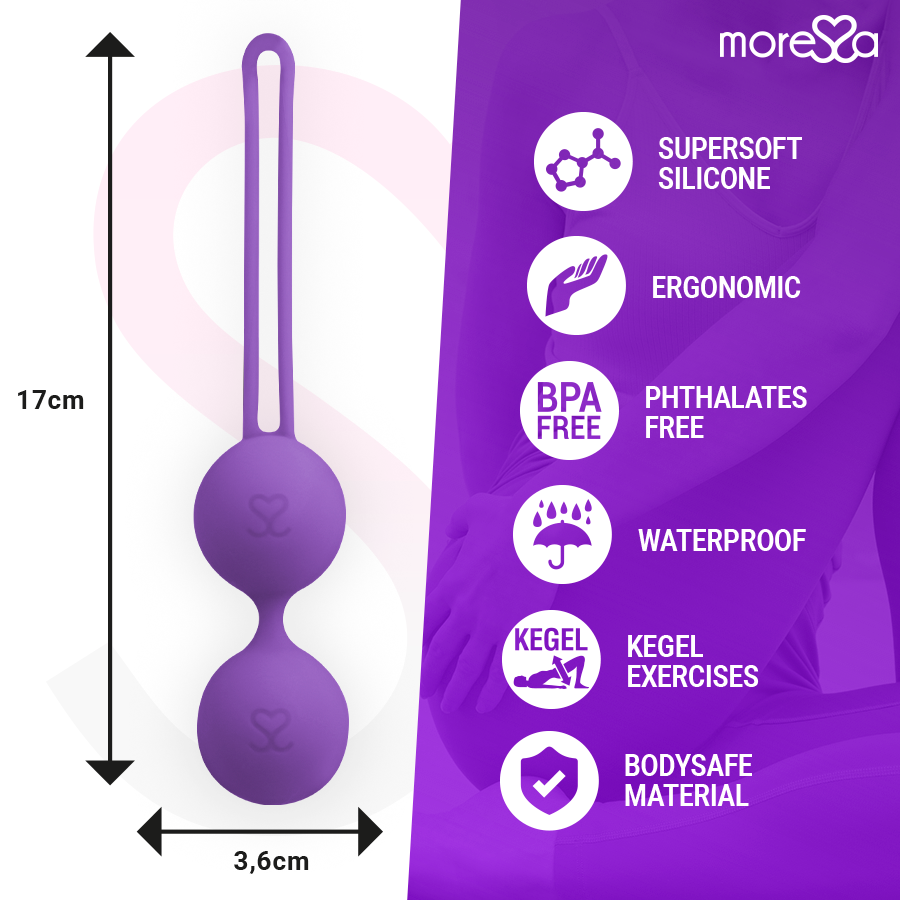MORESSA - OSIAN TROIS SILICONE LILAS PREMIUM