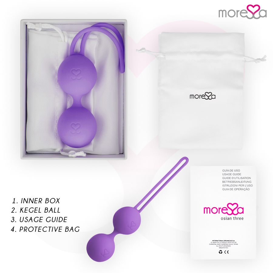 MORESSA - OSIAN TROIS SILICONE LILAS PREMIUM