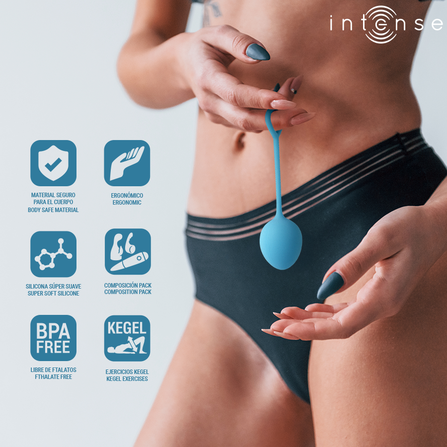 INTENSE - CHARLI KEGEL BALL KIT BLEU