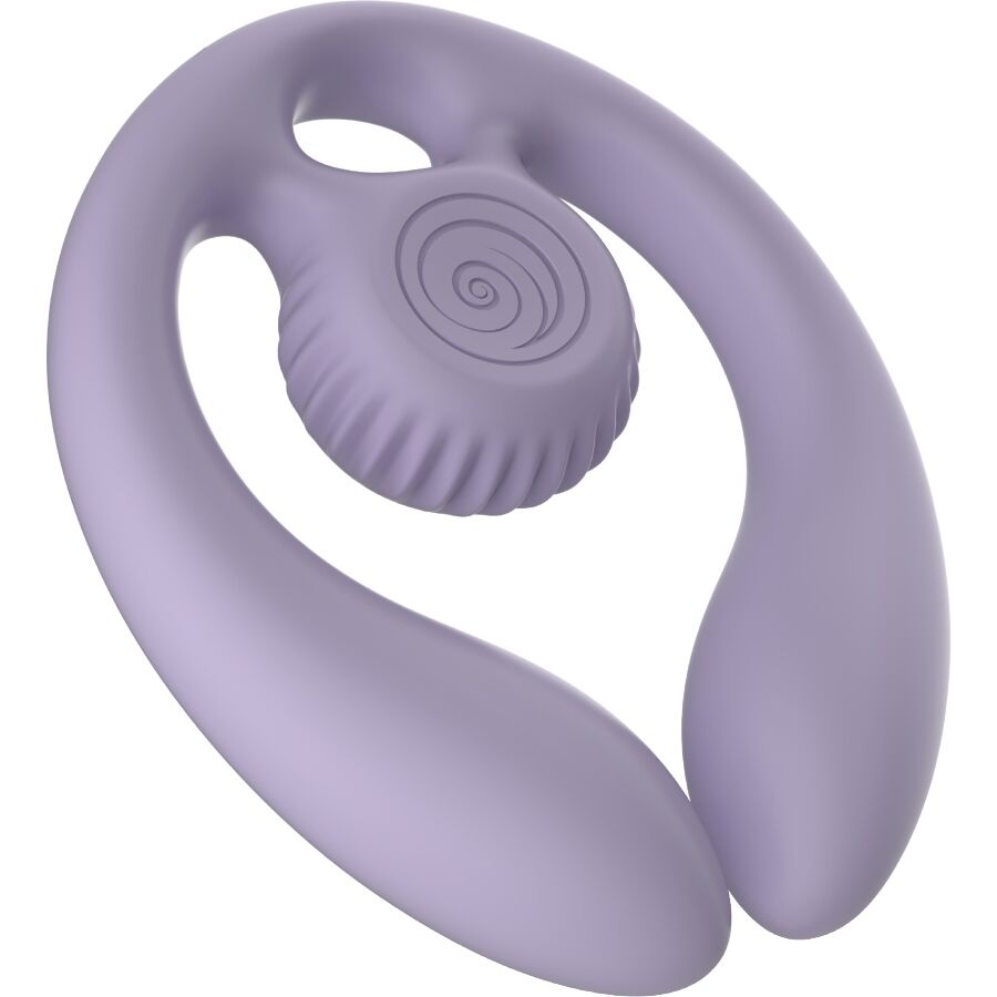 SNAIL VIBE - GIZI DUO STIMULATEUR POUR COUPLES TÉLÉCOMMANDE LILAS