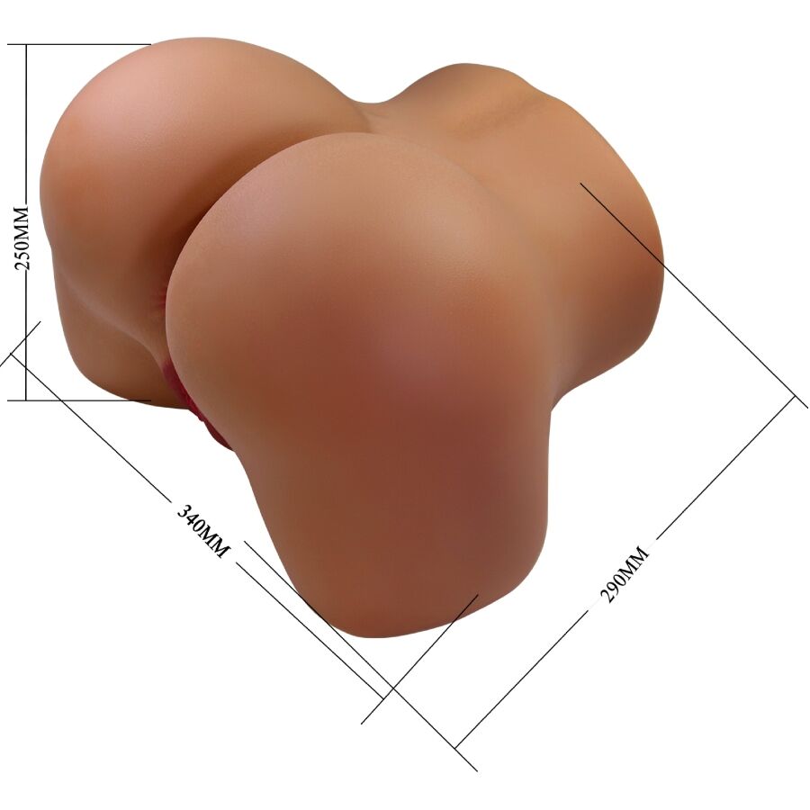 CRAZY BULL - WENDY VIBRATEUR ET SUÇON FÉMININ RÉALISTE AVEC SON 11 KG