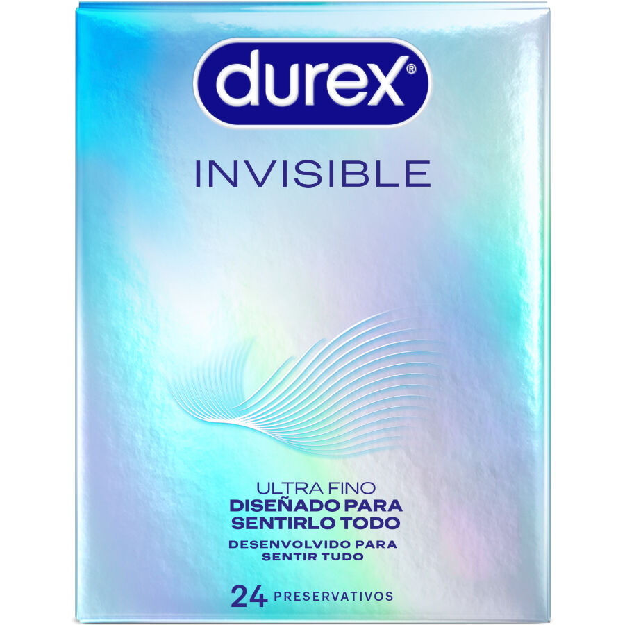 DUREX - PRÉSERVATIFS ULTRA FINS INVISIBLES 24 UNITÉS