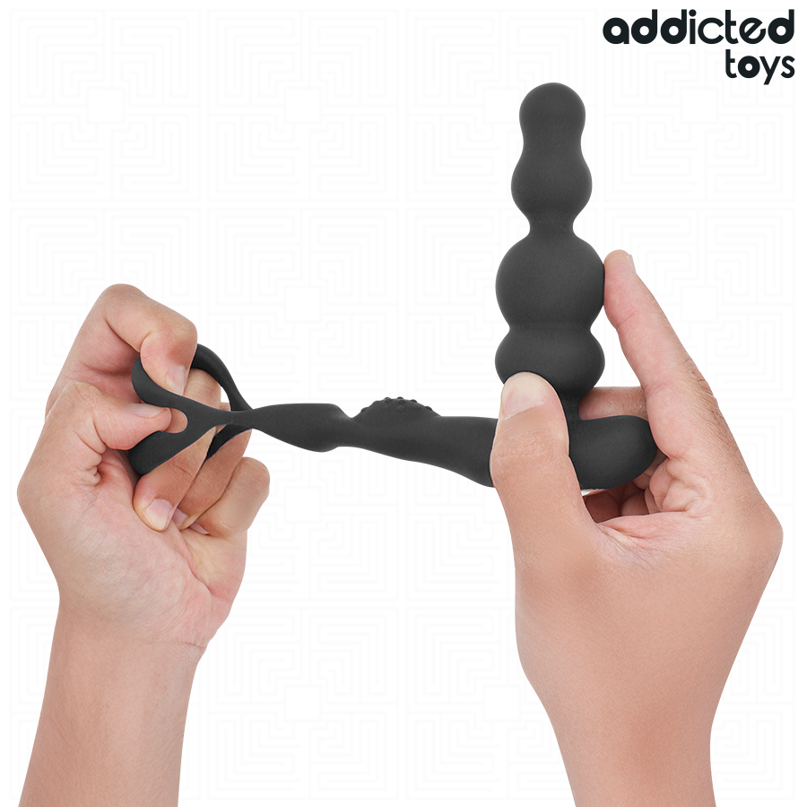 ADDICTED TOYS - MASSEUR DE PROSTATE ROTATIF À TÉLÉCOMMANDE