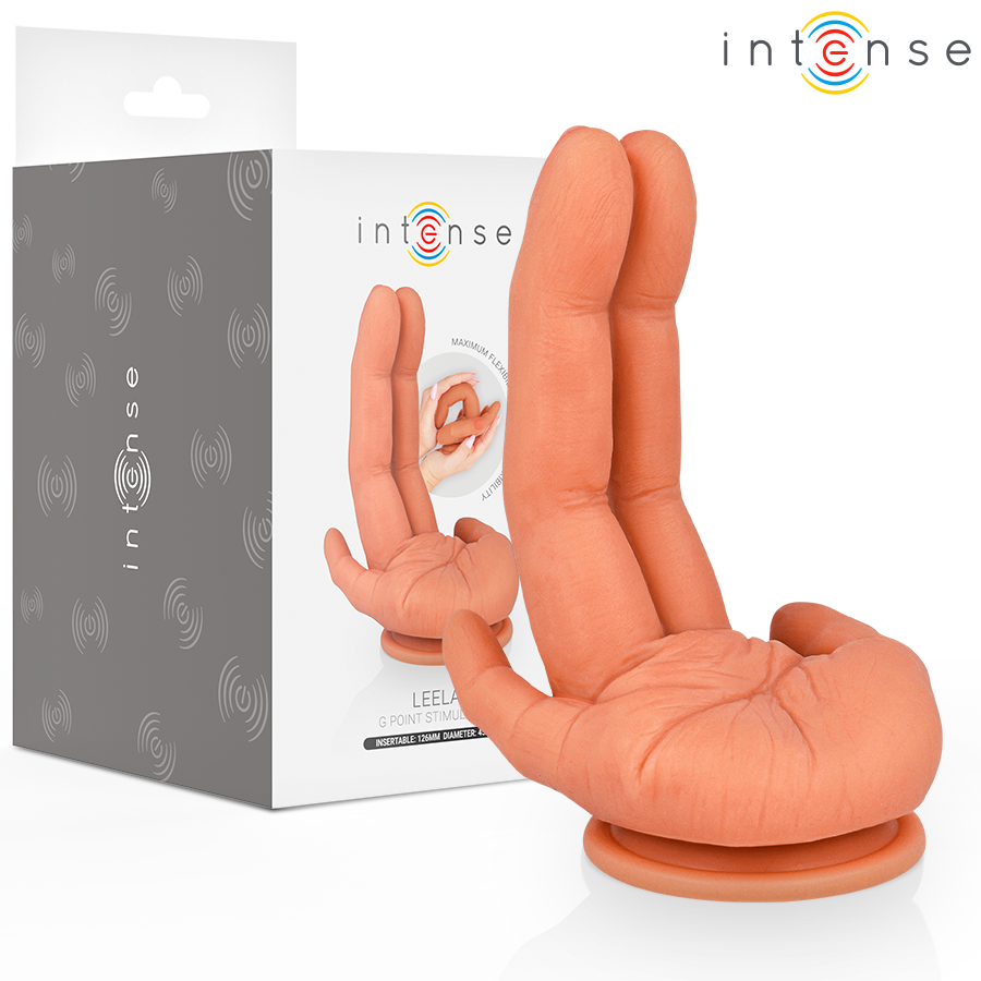 INTENSE - LEELA STIMULATEUR POINT G MAIN FLEXIBLE 12,6 CM