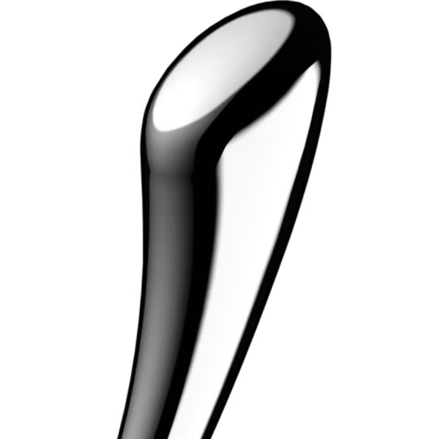 SATISFYER - COSMIC CREST 1 GODEMICHET DOUBLE EXTRÉMITÉ EN ACIER INOXYDABLE